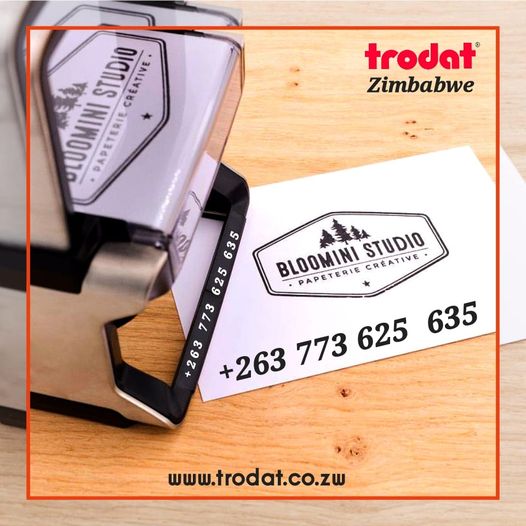 Trodat Professional 5460 Company Rubber Stamps and Date Stamps in Harare Bulawayo Zimbabwe
